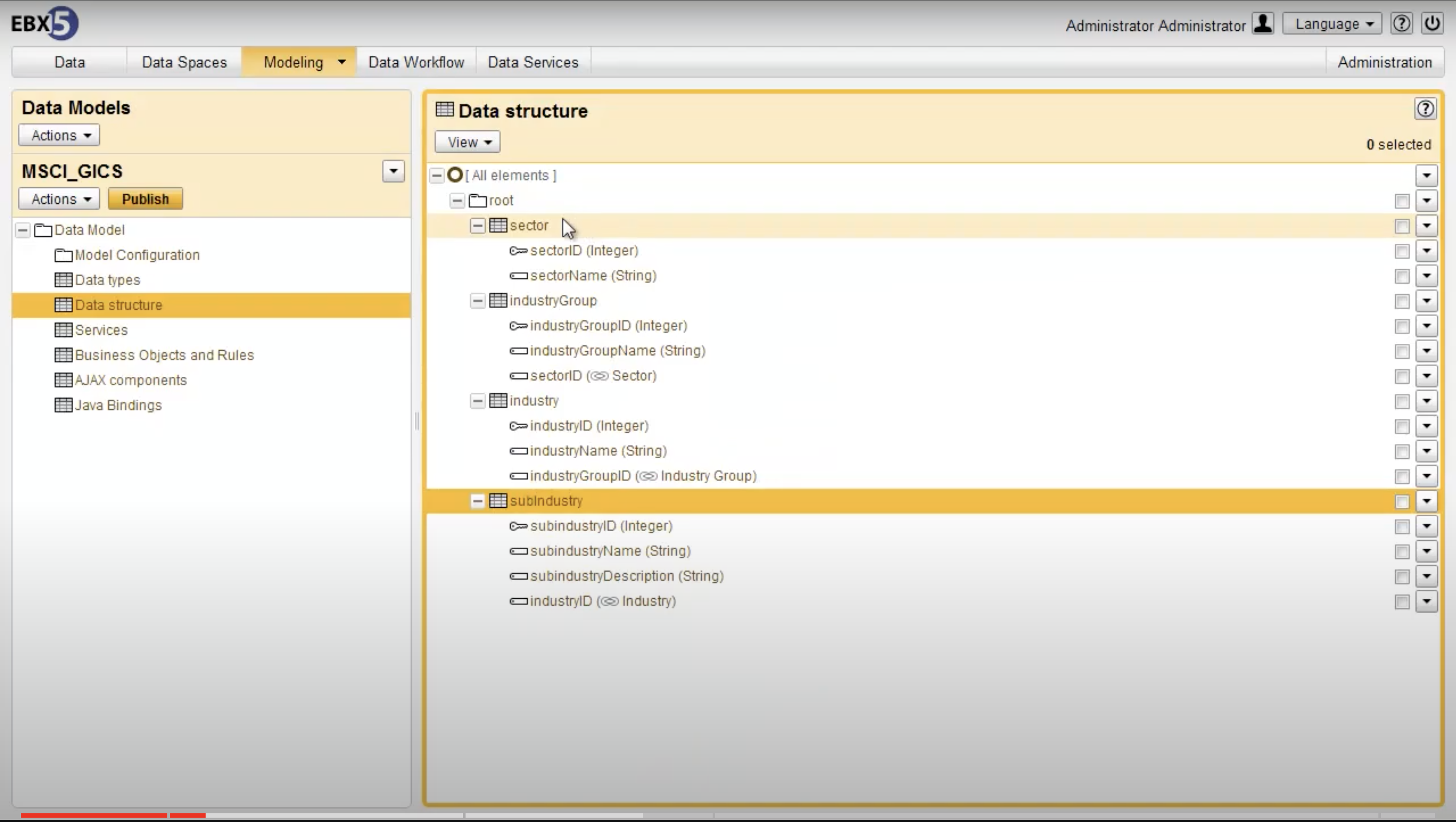 EBX5 Blog Post 3: EBX5 Capabilities: Data Modeling and Security